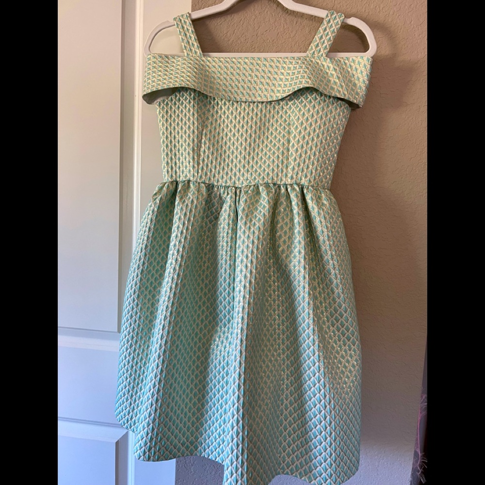 Beautiful Tea Length Dress worn to a wedding and a Christmas Tea